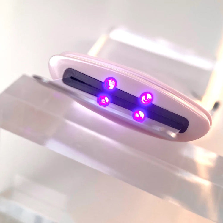 Solaris Laboratories NY - Ultrasonic Exfoliator Skin Scrubber + Blue LED