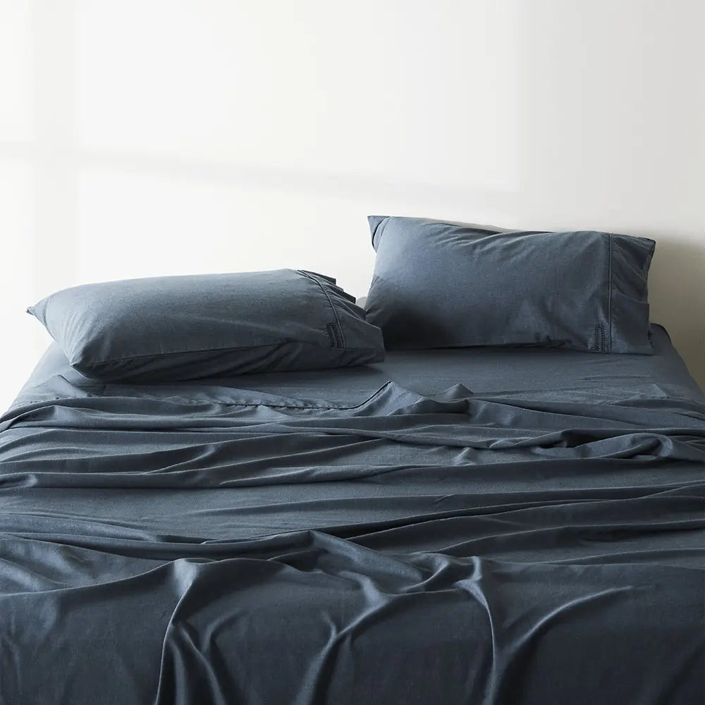 CleanBamboo Hemp™ Linen+ Sheet Set by ettitude