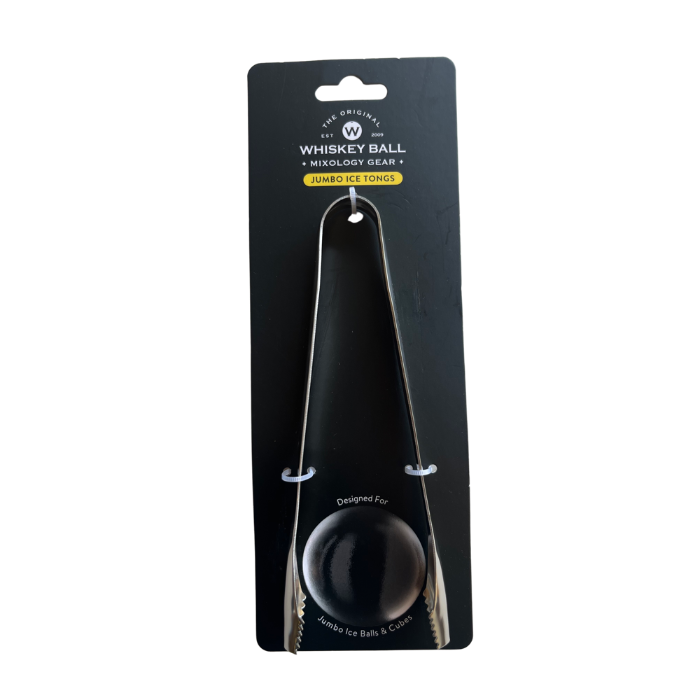 Jumbo Ice Ball and Cube Tongs by The Whiskey Ball