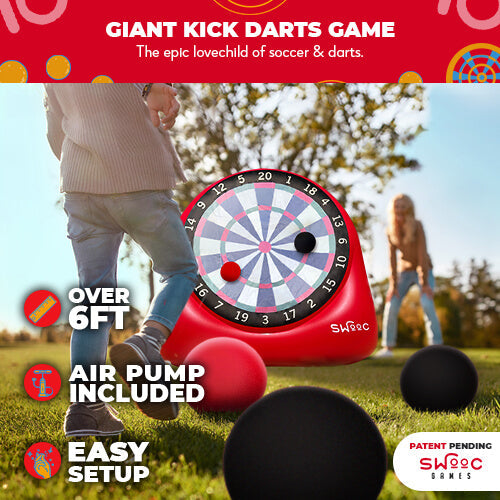 Giant Kick Darts Game by Swooc Games