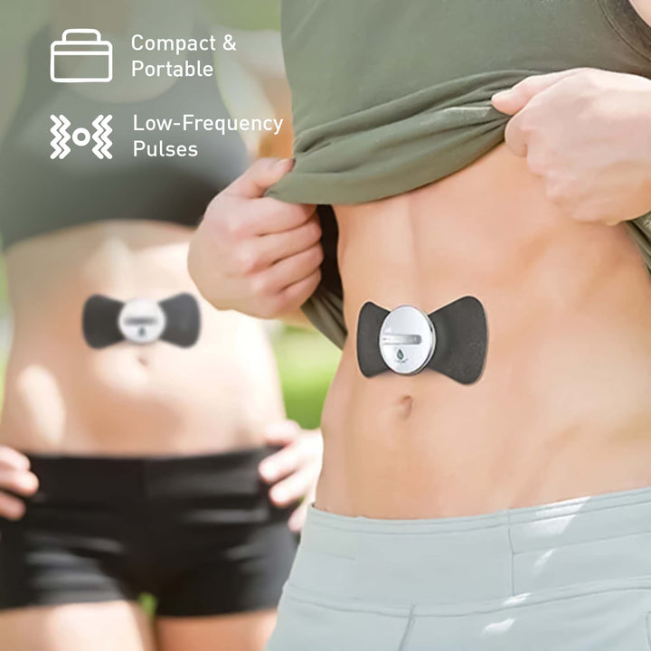 Pursonic Wireless Muscle Stimulator & Abdominal Toning Massager Set by Pursonic