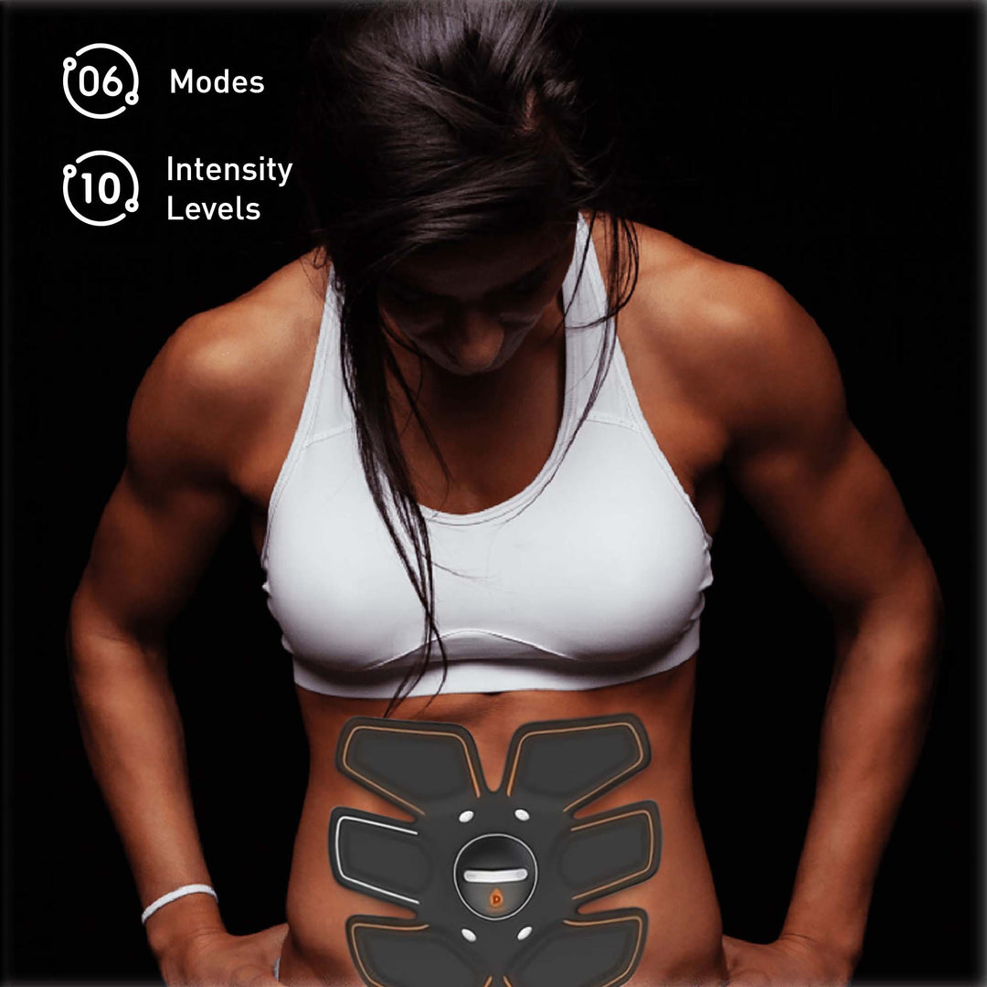 Pursonic Wireless Muscle Stimulator & Abdominal Toning Massager Set by Pursonic
