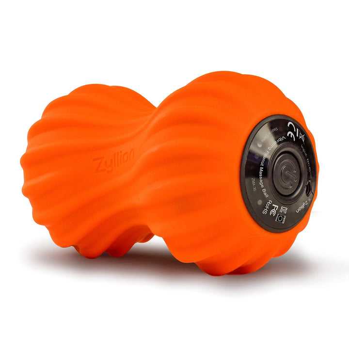 Vibrating Peanut Massage Ball Roller with 4 Intensity Levels