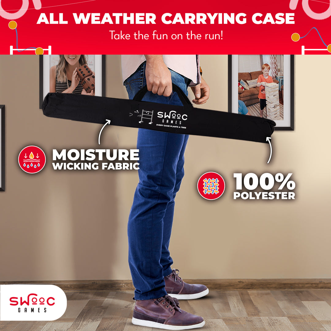 Wooden Ladder Ball Game Set