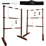 Wooden Ladder Ball Game Set by Swooc Games