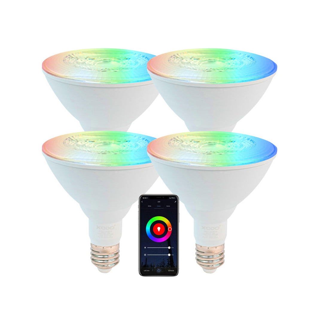 XODO LB2 Smart Light Bulbs - Color Changing LED Wi-Fi Bulbs