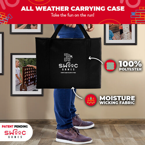 Giant Tower Party Game with Hidden Shots