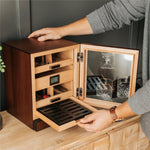 Luca Humidor Cabinet by Case Elegance