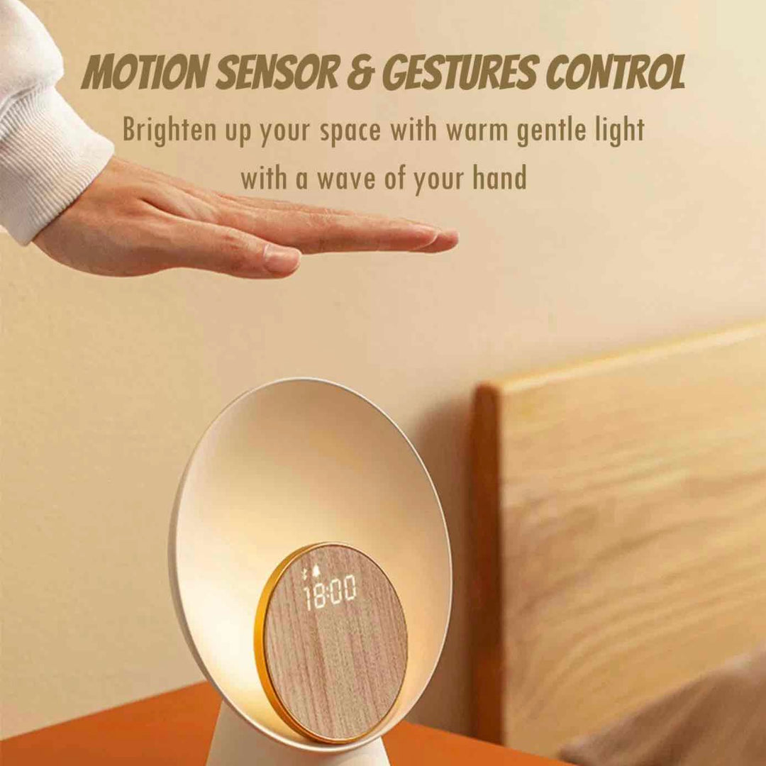 Moon Station: Bedside Lamp, Wireless Charger, Stereo Speaker All In One by INSPECIAL HOME