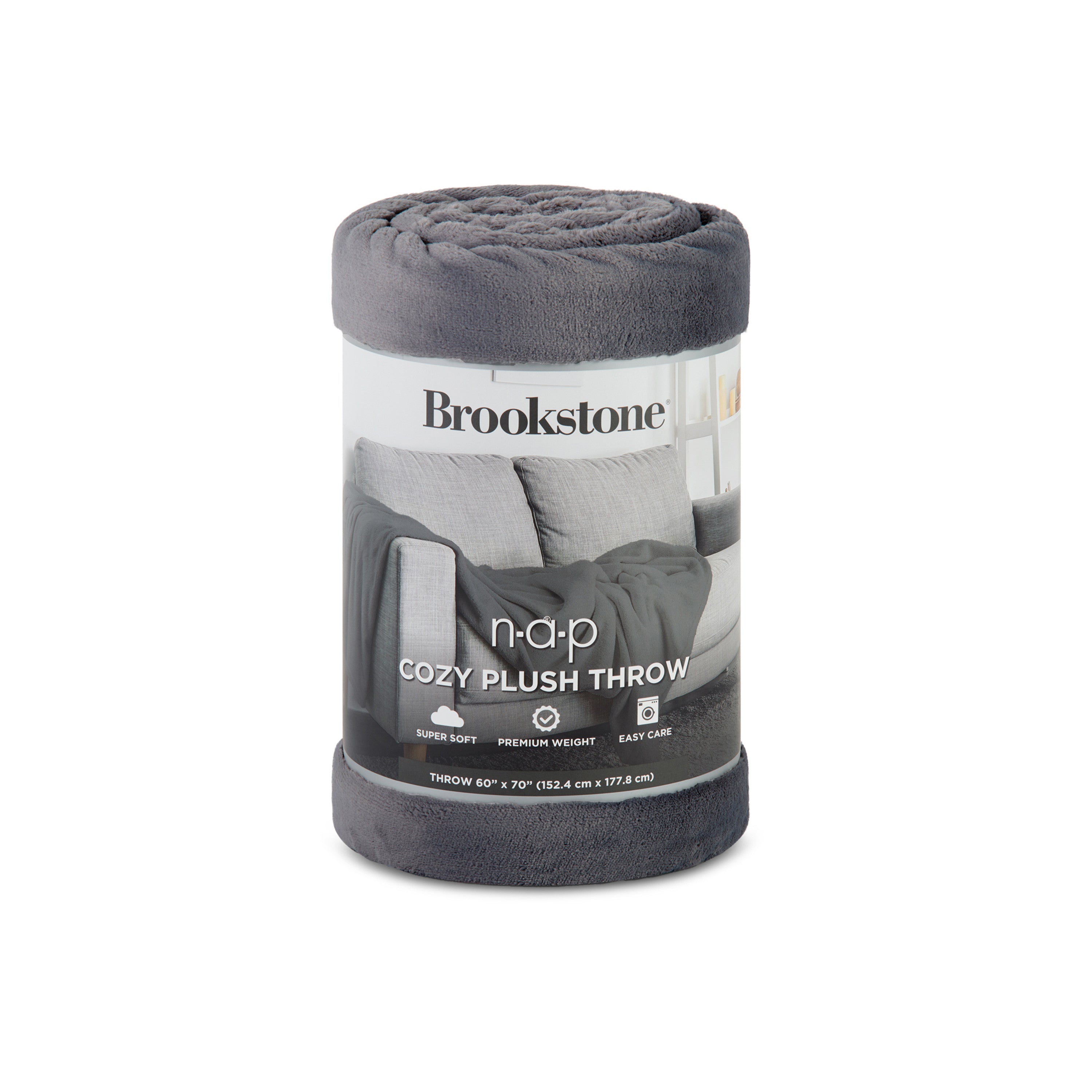Brookstone NAP Plush Throw