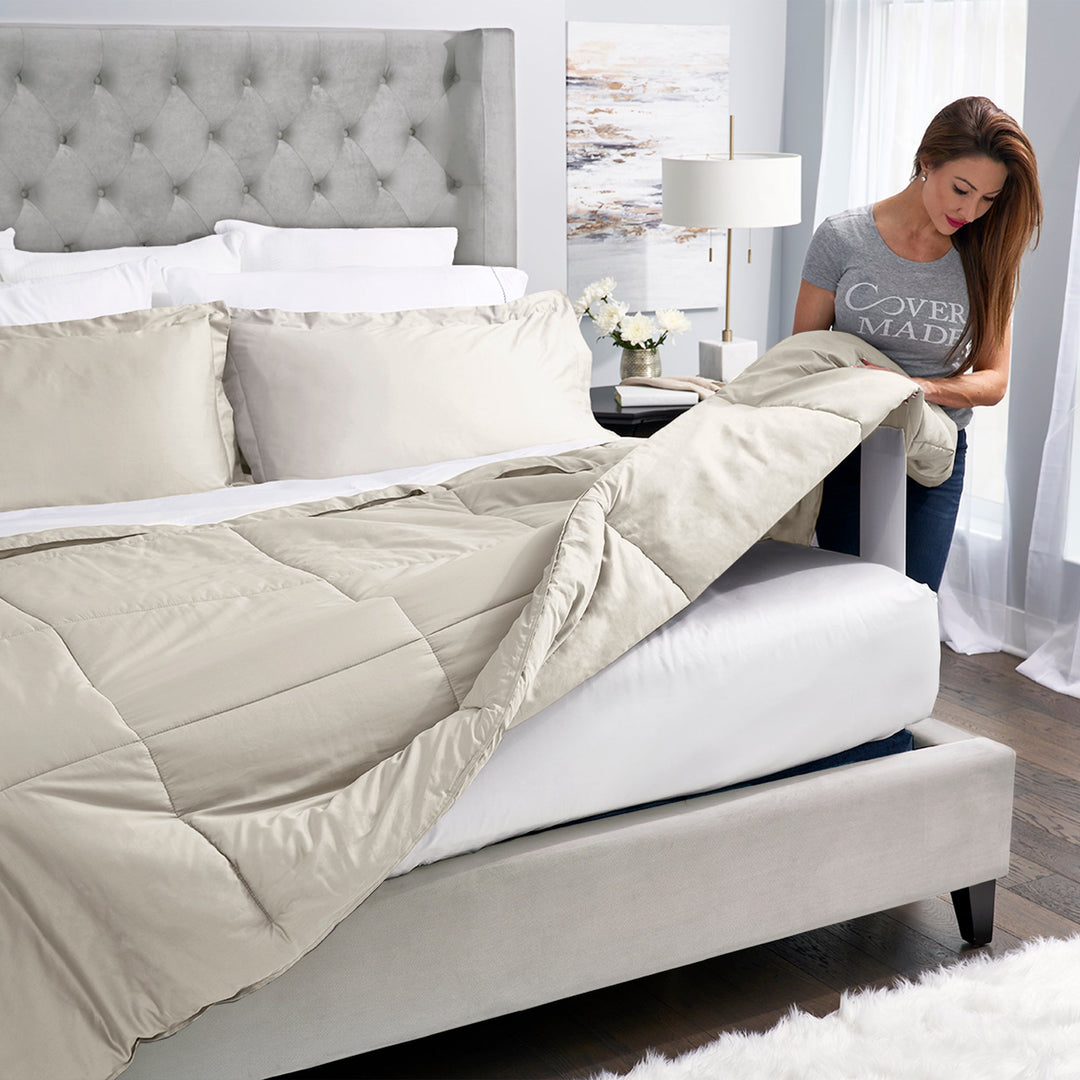 Covermade® Comforter | Easy Bedmaking & Beautiful, Soft Materials