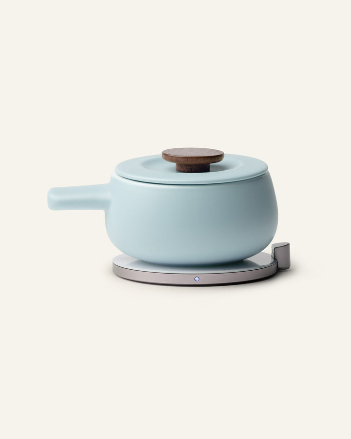 Fondi Self-Heating Fondue Set - Moonmist Blue