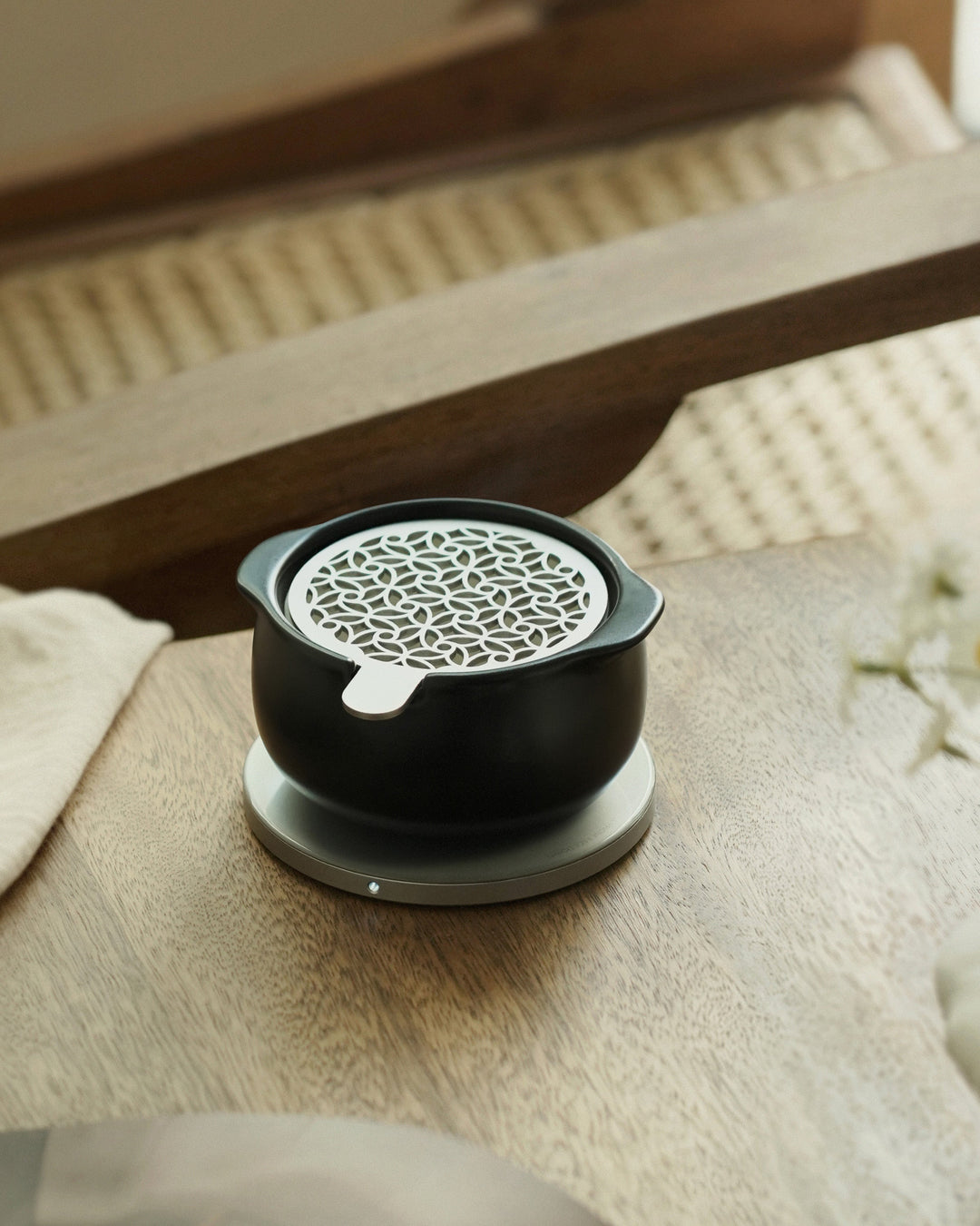 Jun Self-Heating Diffuser Set - Inkstone Black