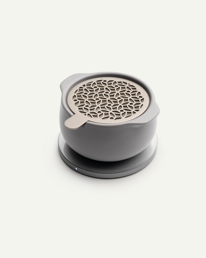 Jun Self-Heating Diffuser Set - Soft Gray