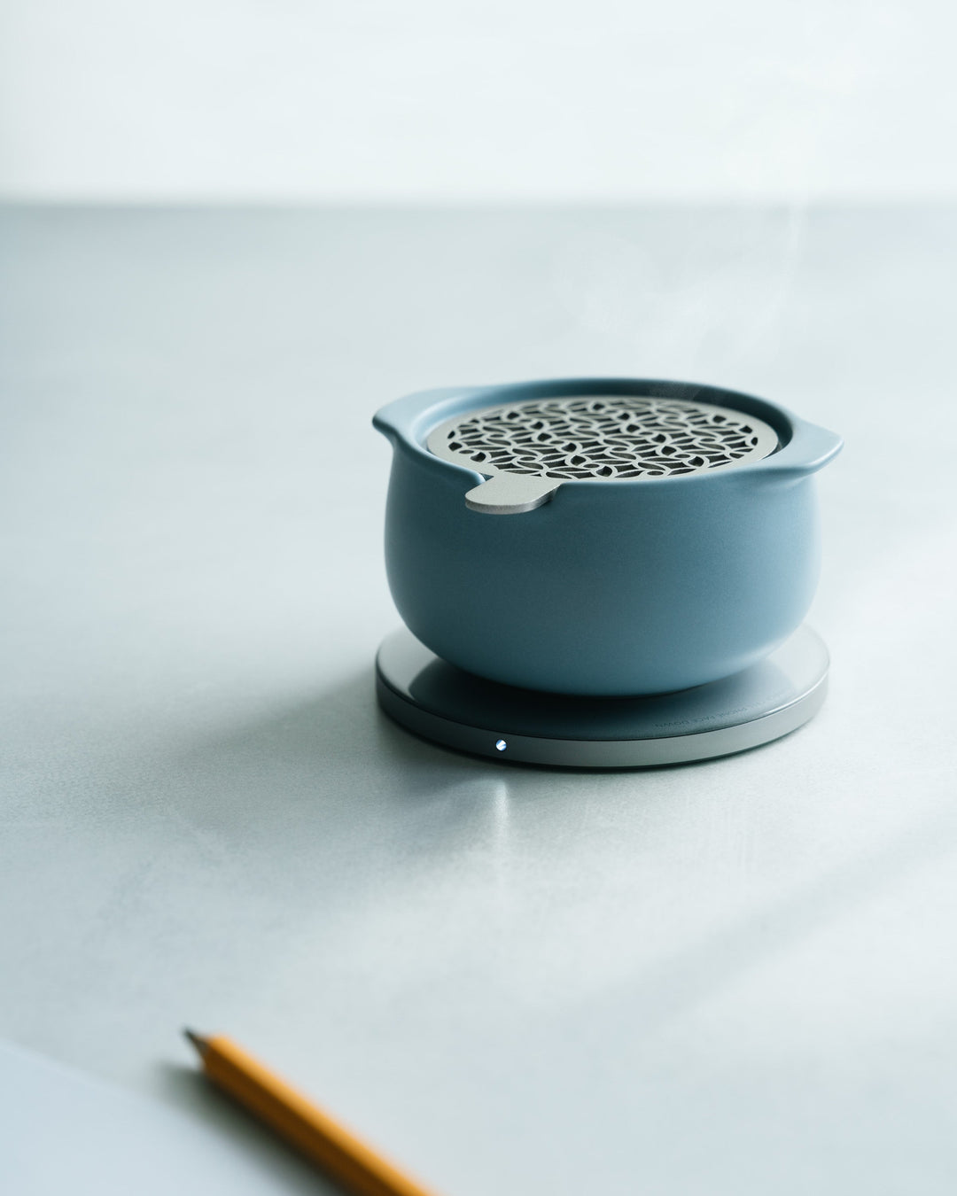 Jun Self-Heating Diffuser Set - Moonmist Blue
