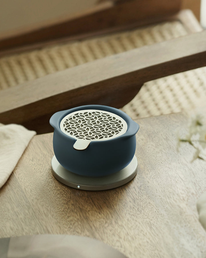 Jun Self-Heating Diffuser Set - Deep Navy