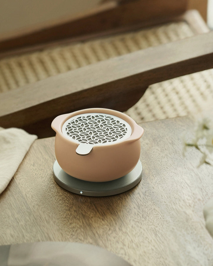 Jun Self-Heating Diffuser Set - Rosy Apricot