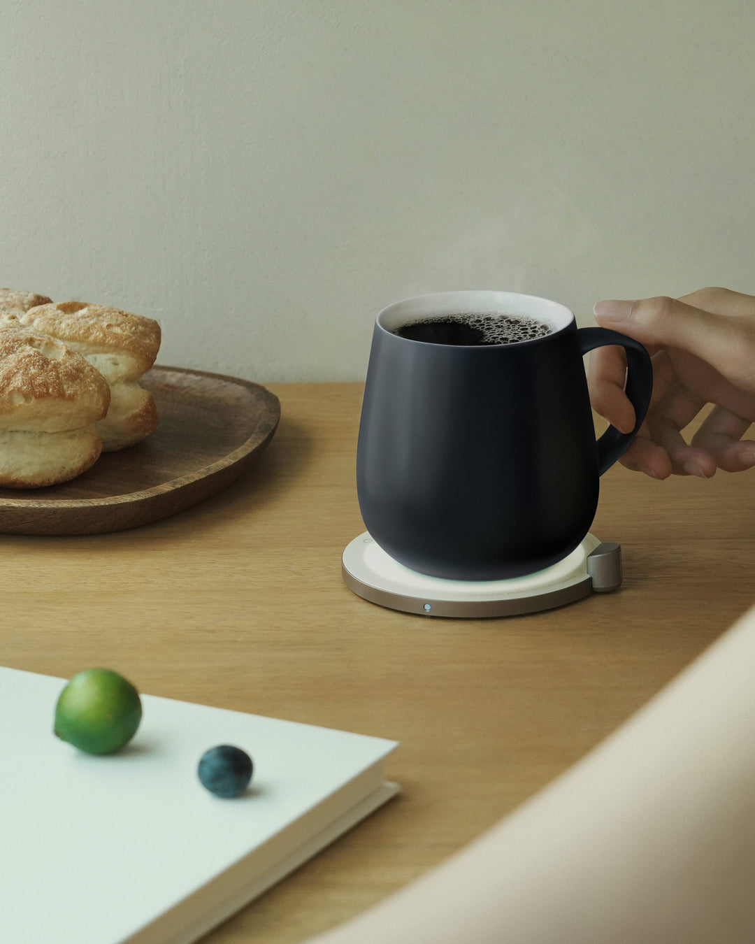 Ui Self-Heating Mug Set - Inkstone Black