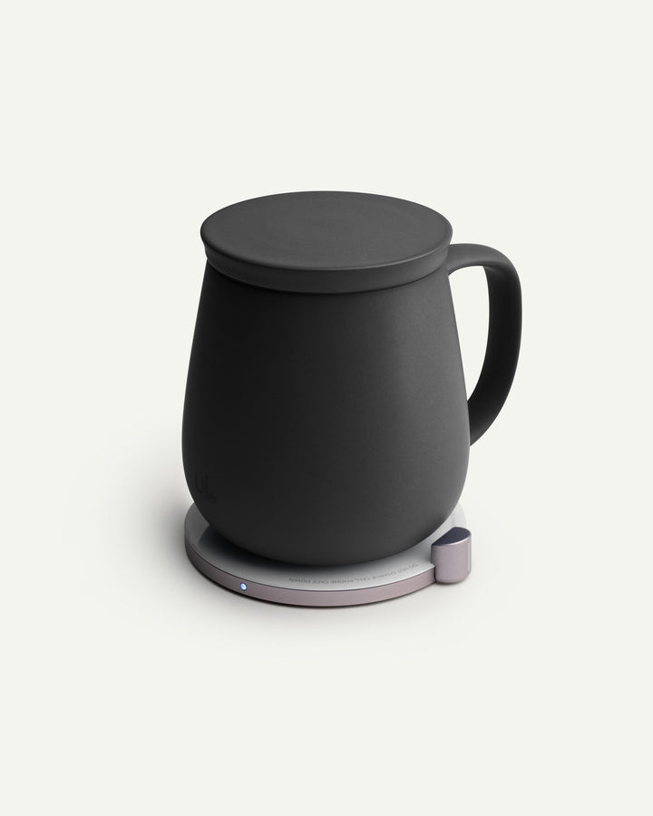 Ui+ Self-Heating Mug Set - Inkstone Black