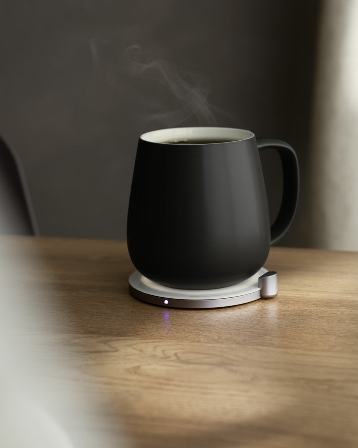 Ui+ Self-Heating Mug Set - Inkstone Black
