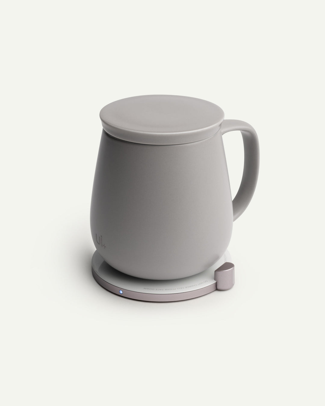 Ui+ Self-Heating Mug Set - Soft Gray