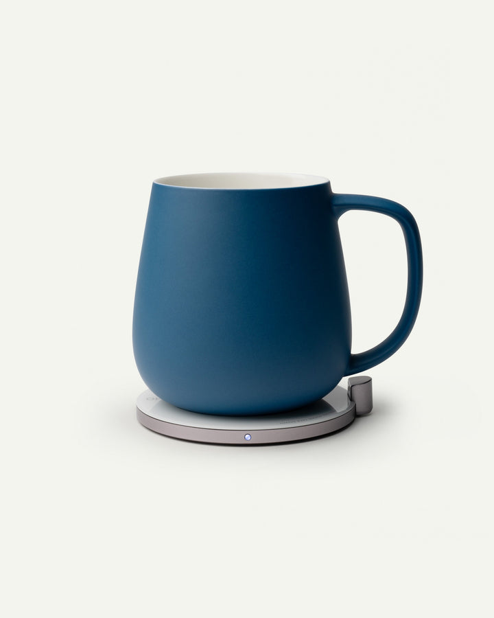 Ui+ Self-Heating Mug Set -  Deep Navy