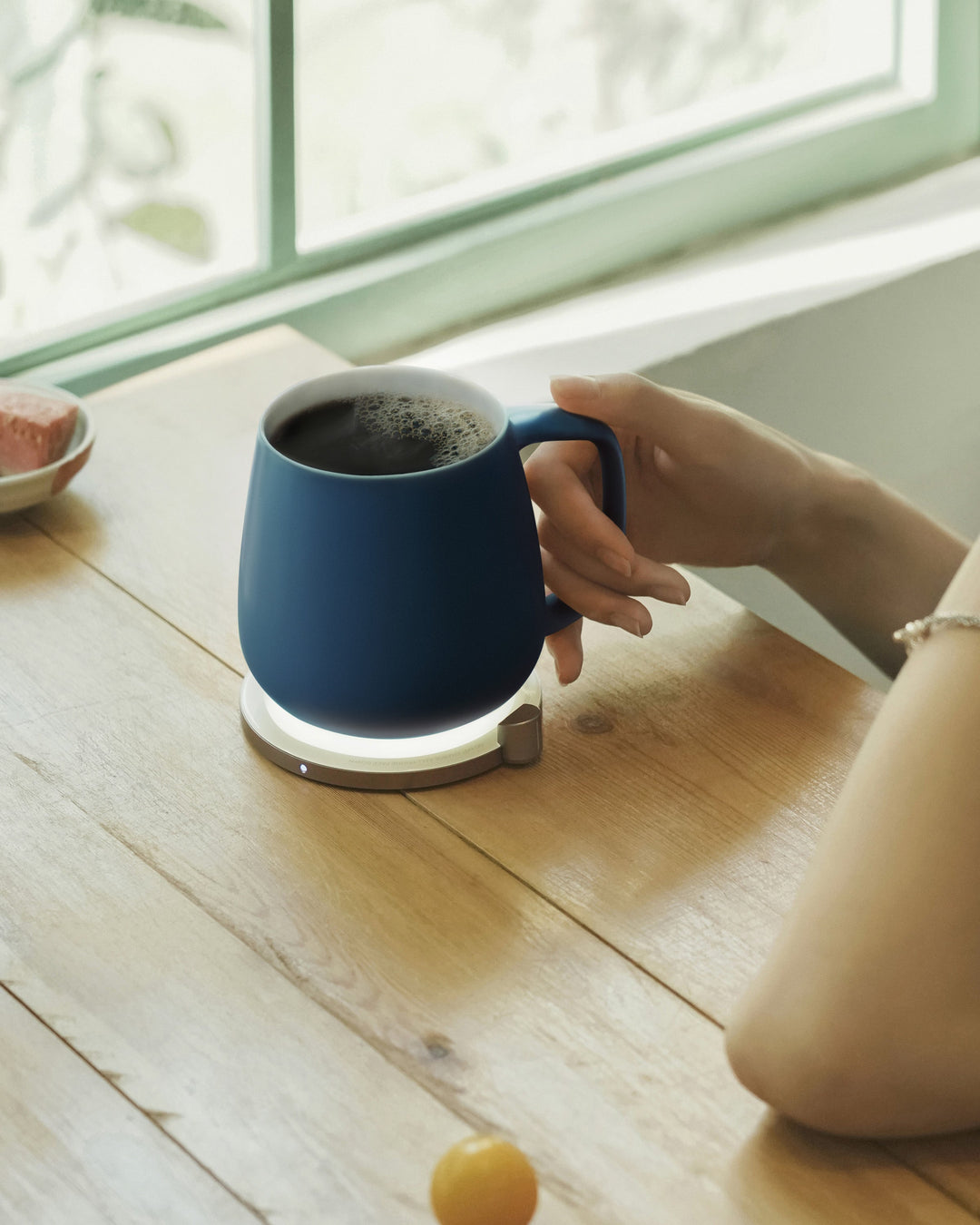 Ui+ Self-Heating Mug Set -  Deep Navy