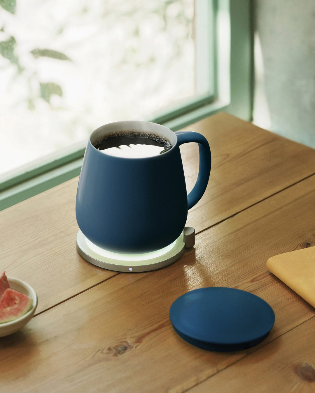 Ui+ Self-Heating Mug Set -  Deep Navy