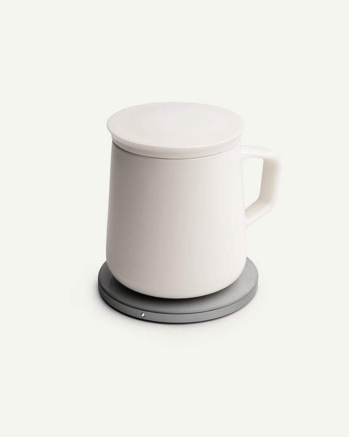 Neo Self-Heating Mug Set - Jasmine White