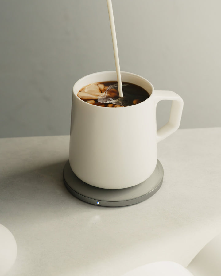 Neo Self-Heating Mug Set - Jasmine White