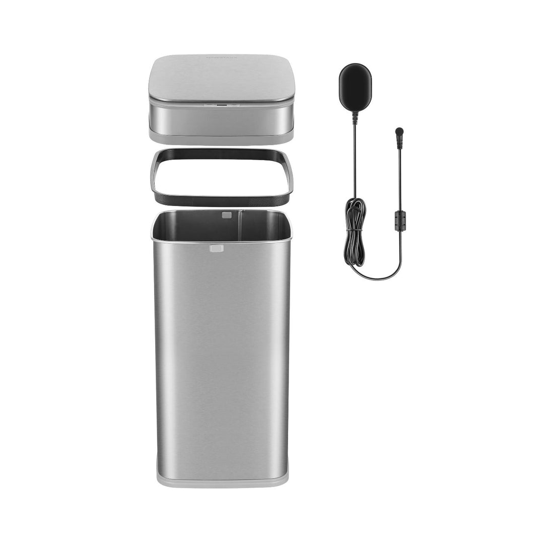 13 Gallon | Nova² Squared UV Odor Neutralizing Smart Kitchen Trash Can | ONT-50-82