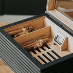 KOBI Glass Top Humidor by Case Elegance