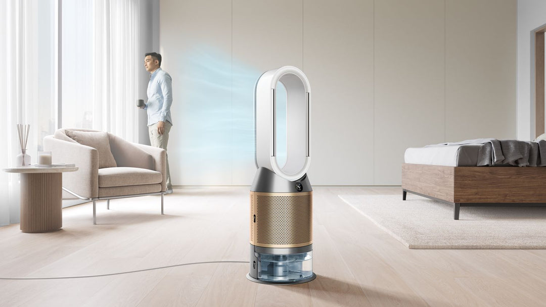 Dyson Purifier Humidify+Cool PH2 De-NOx Tower in White/Gold