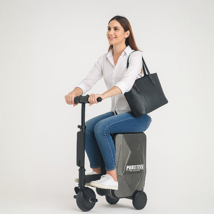 Pursteel Electric Ride-On Luggage