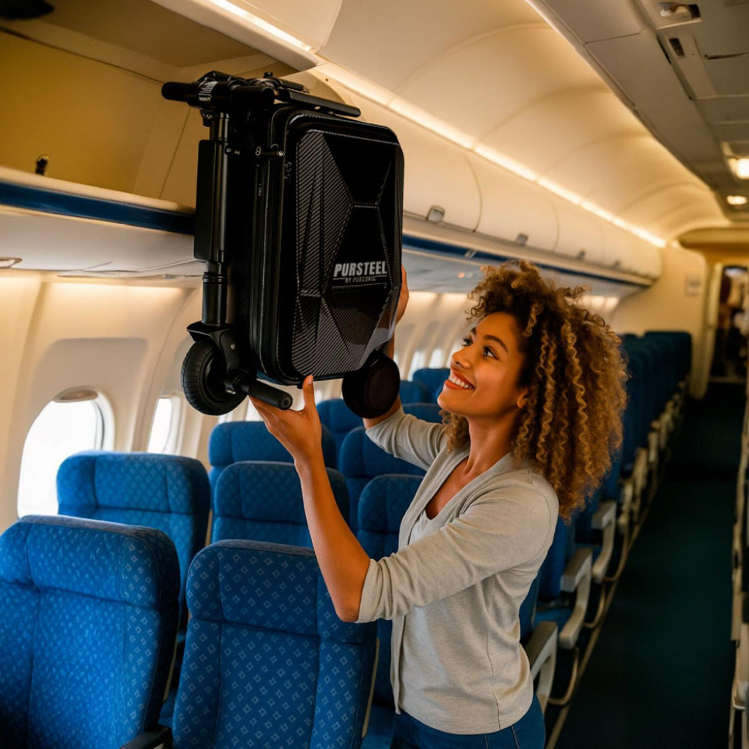 Pursteel Electric Ride-On Luggage