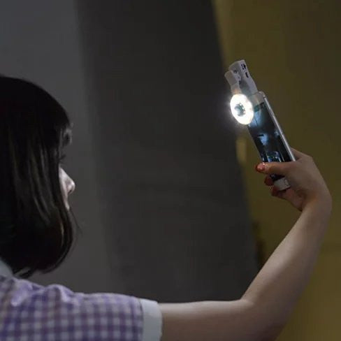 Picture Perfect Selfie Clip on LED Light With 4X Wide Angle Lens