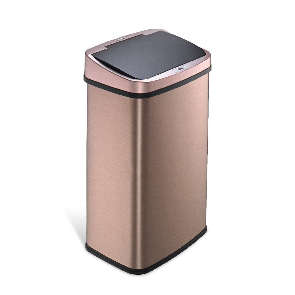 13.2 Gallon | Rectangular Motion Sensor Trash Can | DZT-50-28