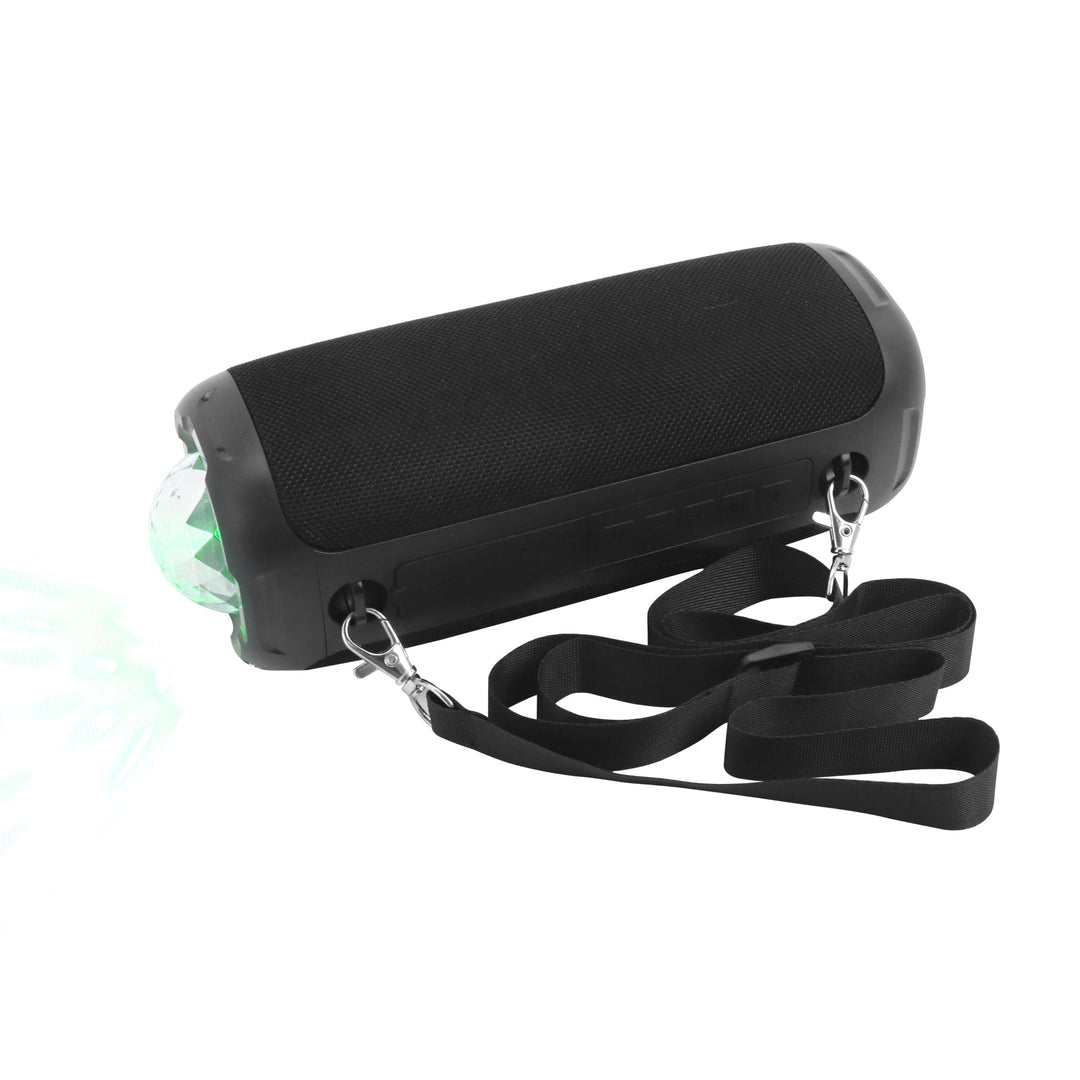 Bluetooth Speaker, FM Radio and MP3 Player With Disco Light