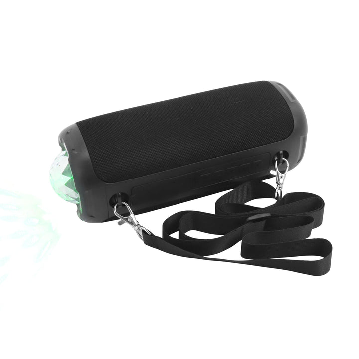 Bluetooth Speaker, FM Radio and MP3 Player With Disco Light