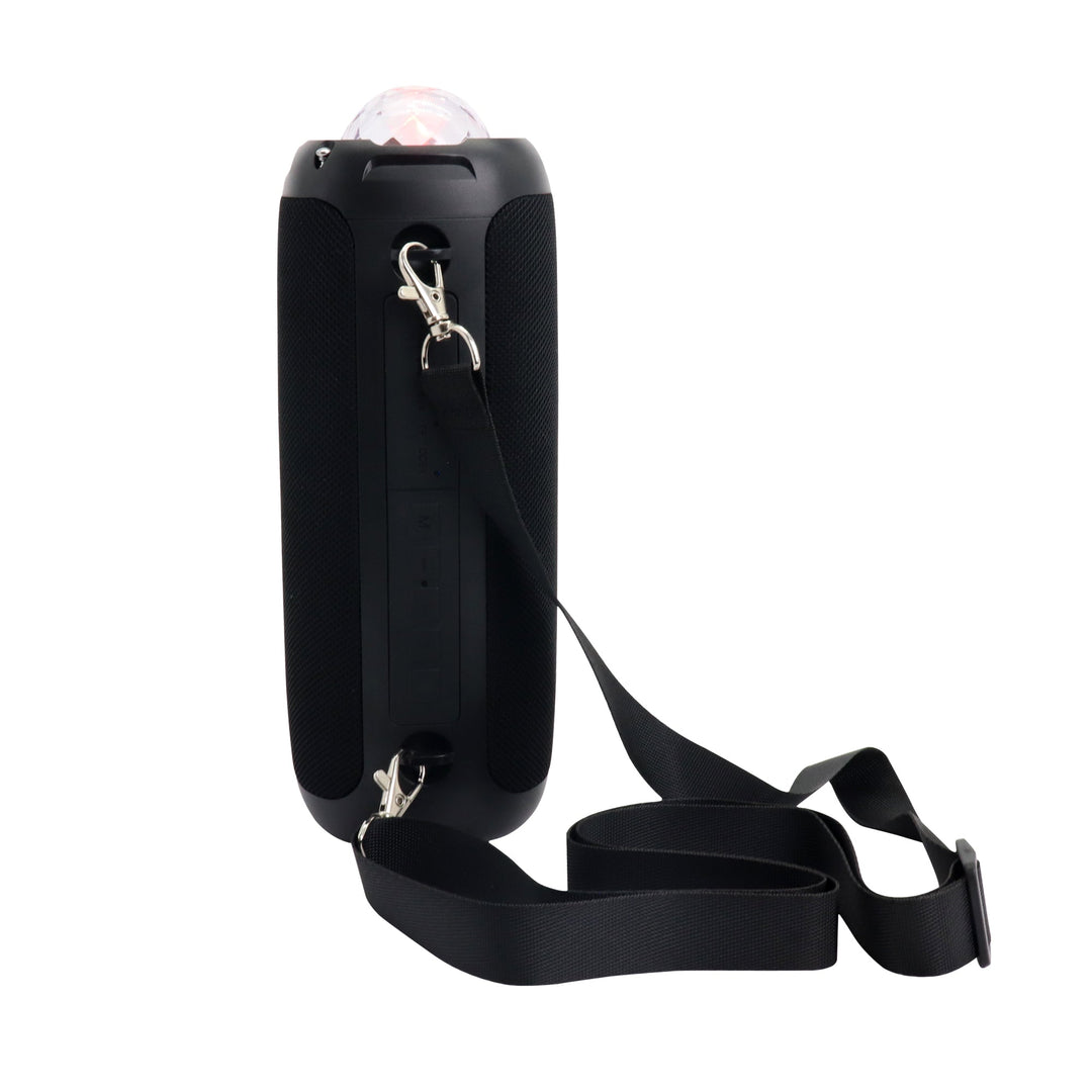 Bluetooth Speaker, FM Radio and MP3 Player With Disco Light