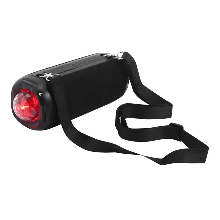 Bluetooth Speaker, FM Radio and MP3 Player With Disco Light