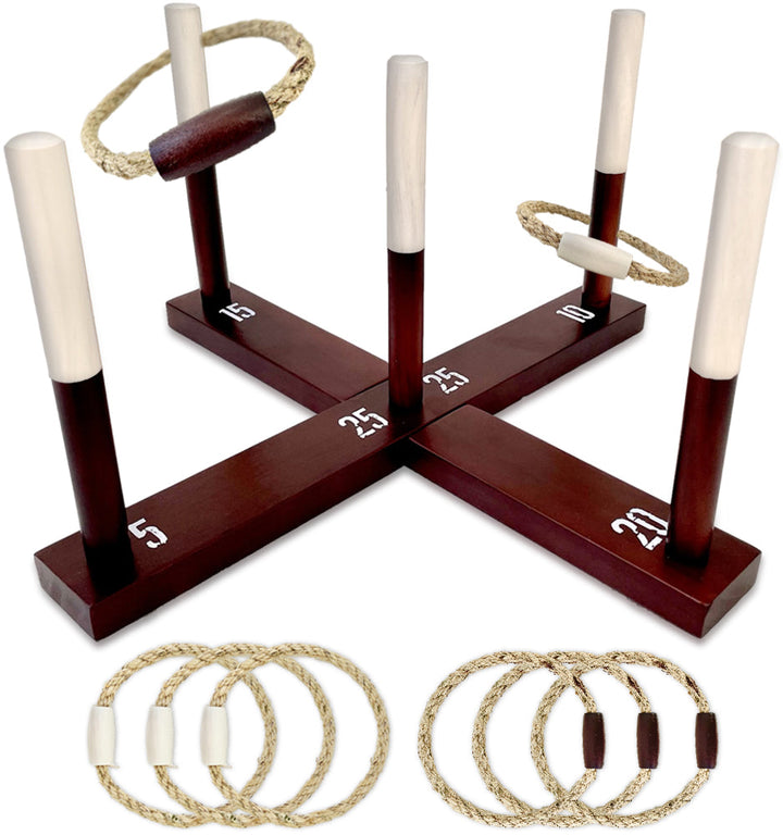 Rustic Ring Toss Outdoor Game