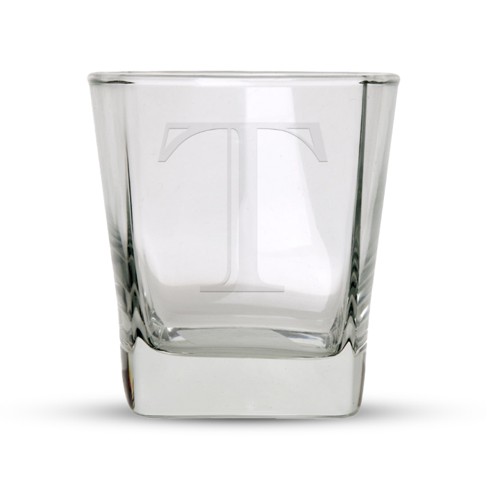 Monogrammed Rock Glasses (Set of 2) by The Whiskey Ball