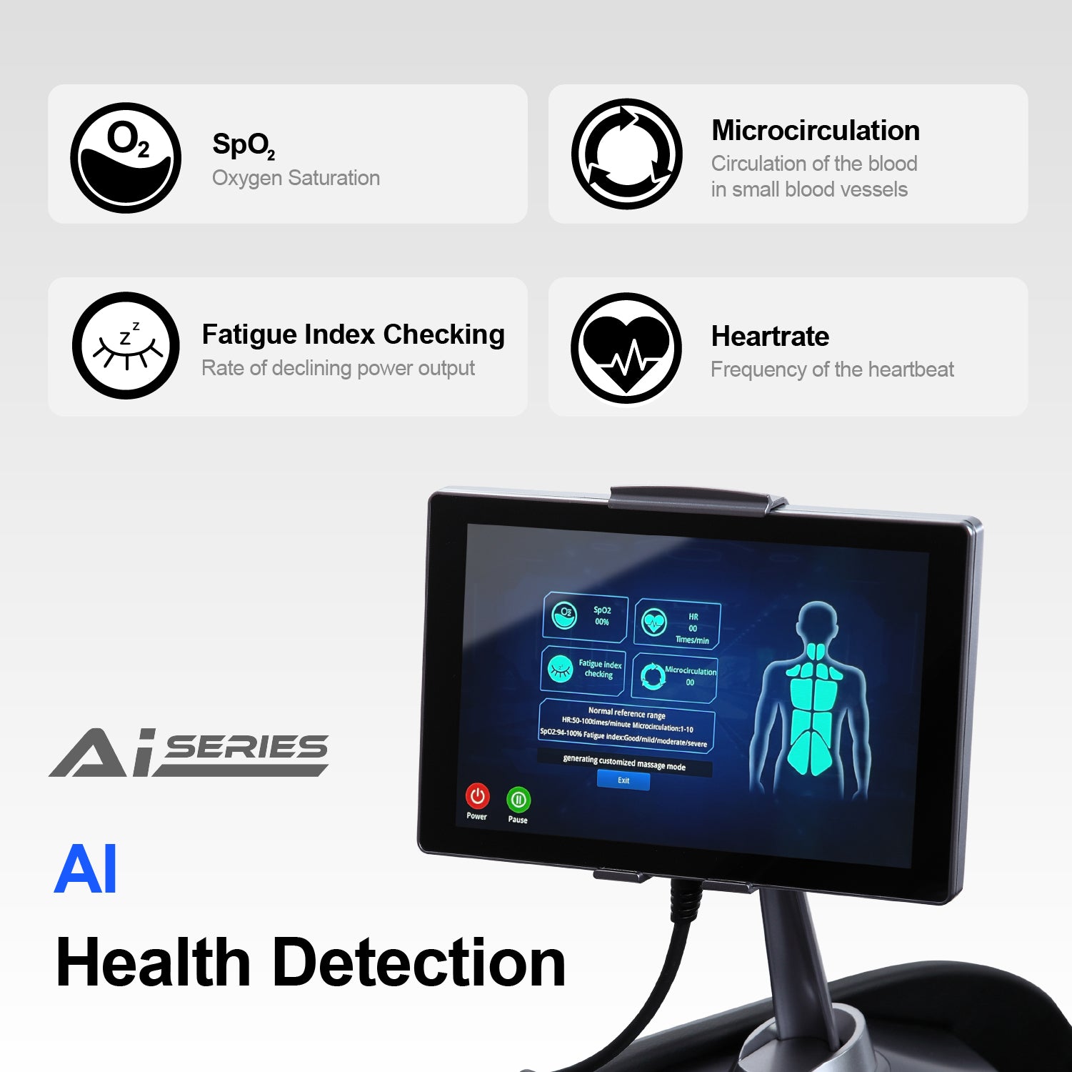 AmaMedic Ai Revive 4D Massage Chair – Brookstone