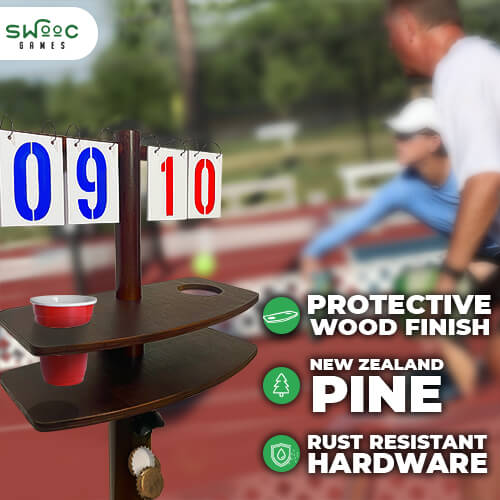 Cornhole Score Keeper & Other Yard Games by Swooc Games