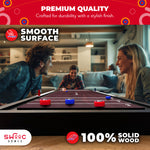 2-in-1 Shuffleboard and Curling Game