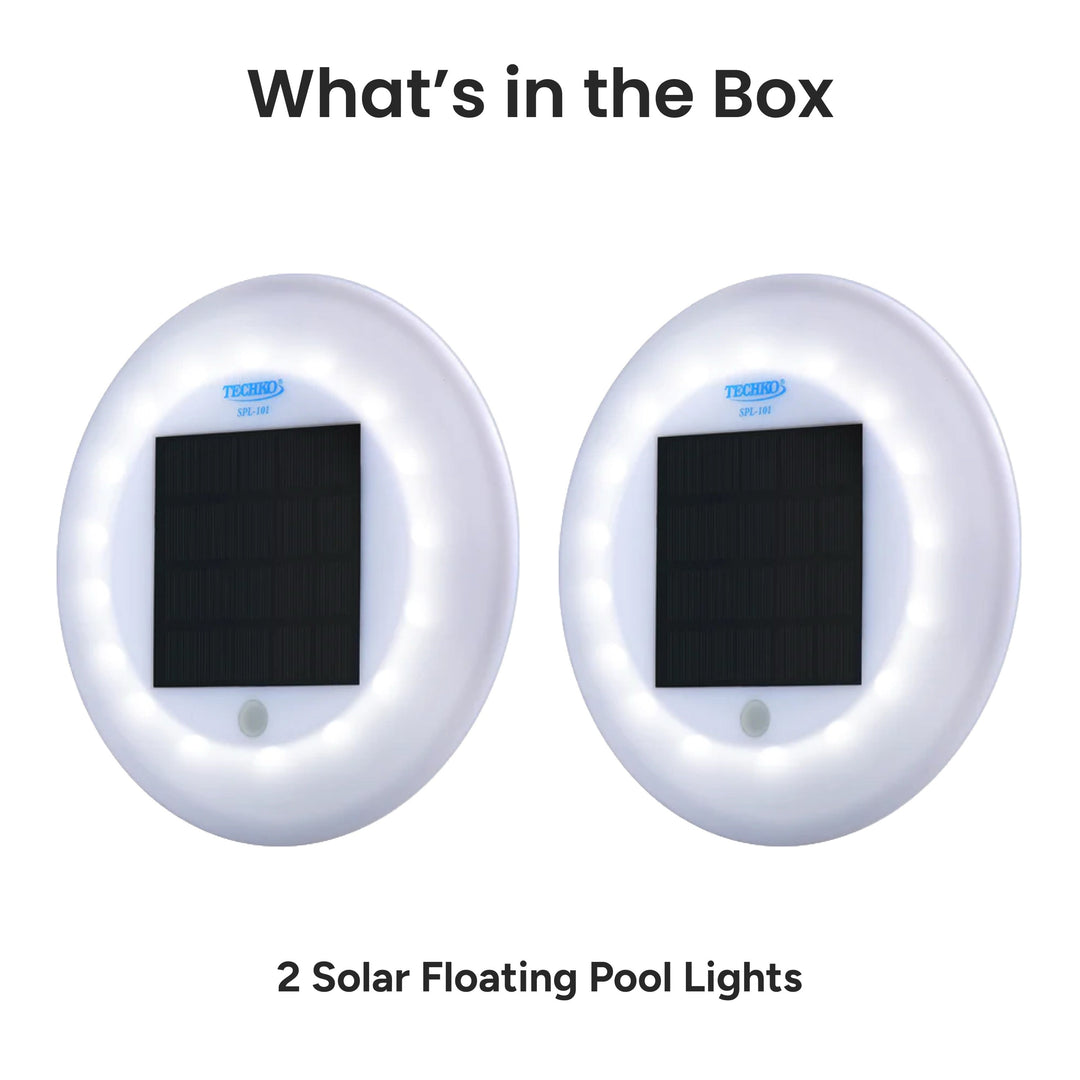 Solar Floating Pool Light Model (2-Pack)