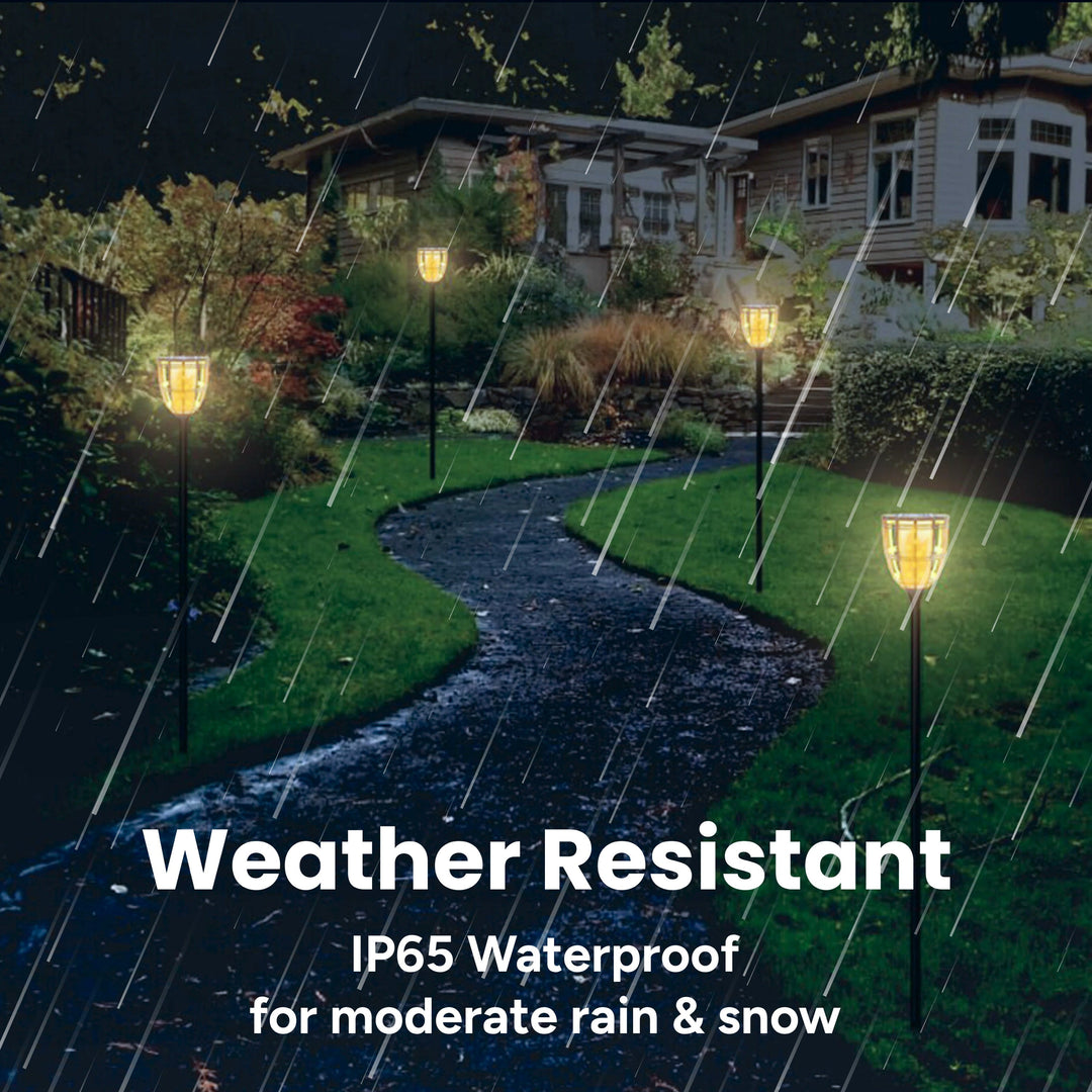 Solar Tiki Torches (2-Pack)