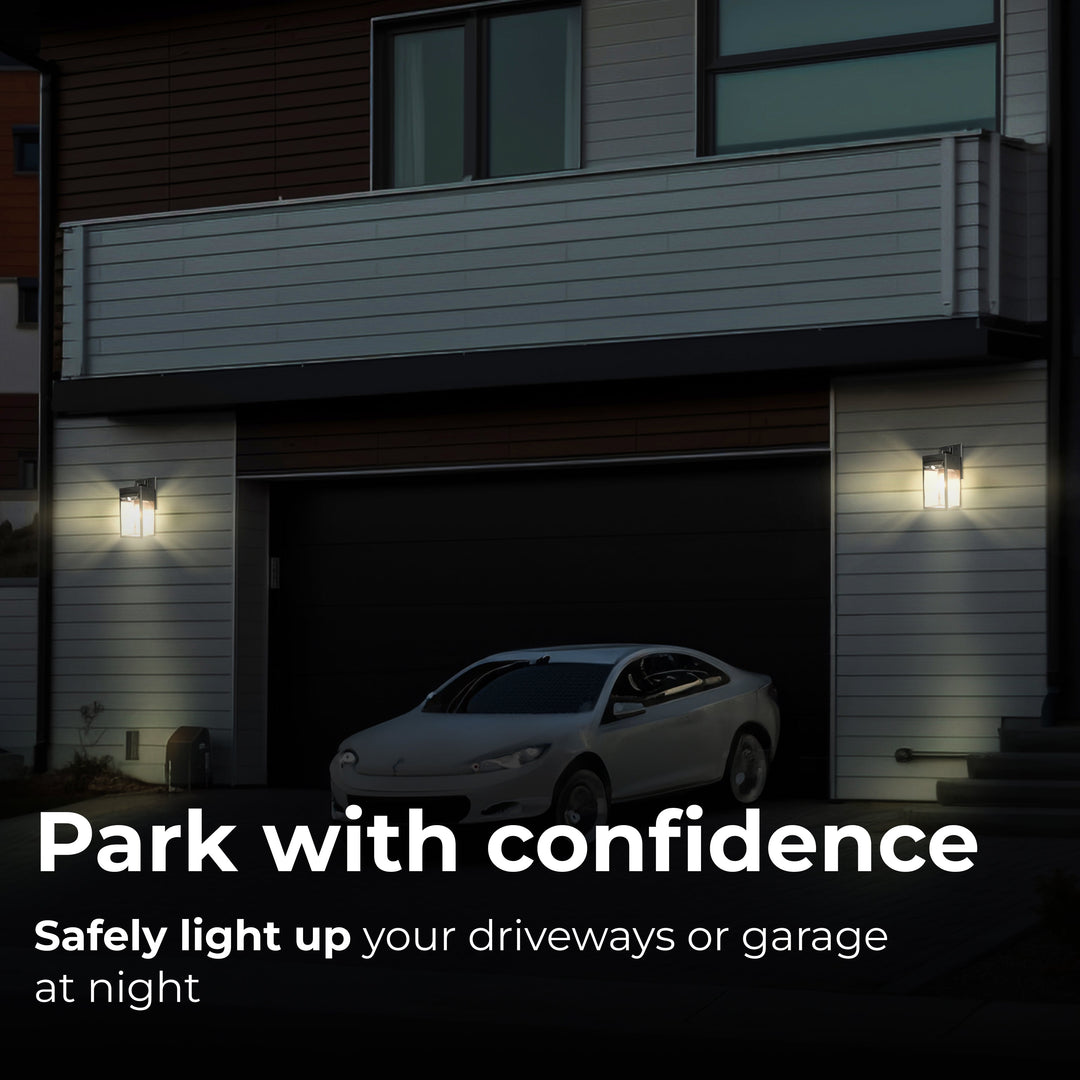 Solar Edison Bulb Wall Light Sconce With Motion Sensor