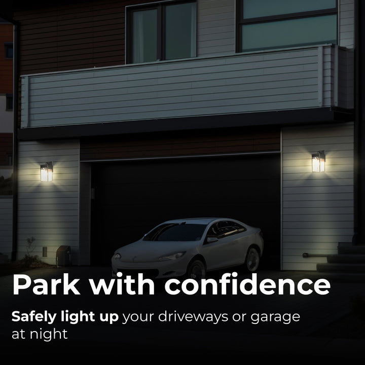 Solar Edison Bulb Wall Light Sconce With Motion Sensor